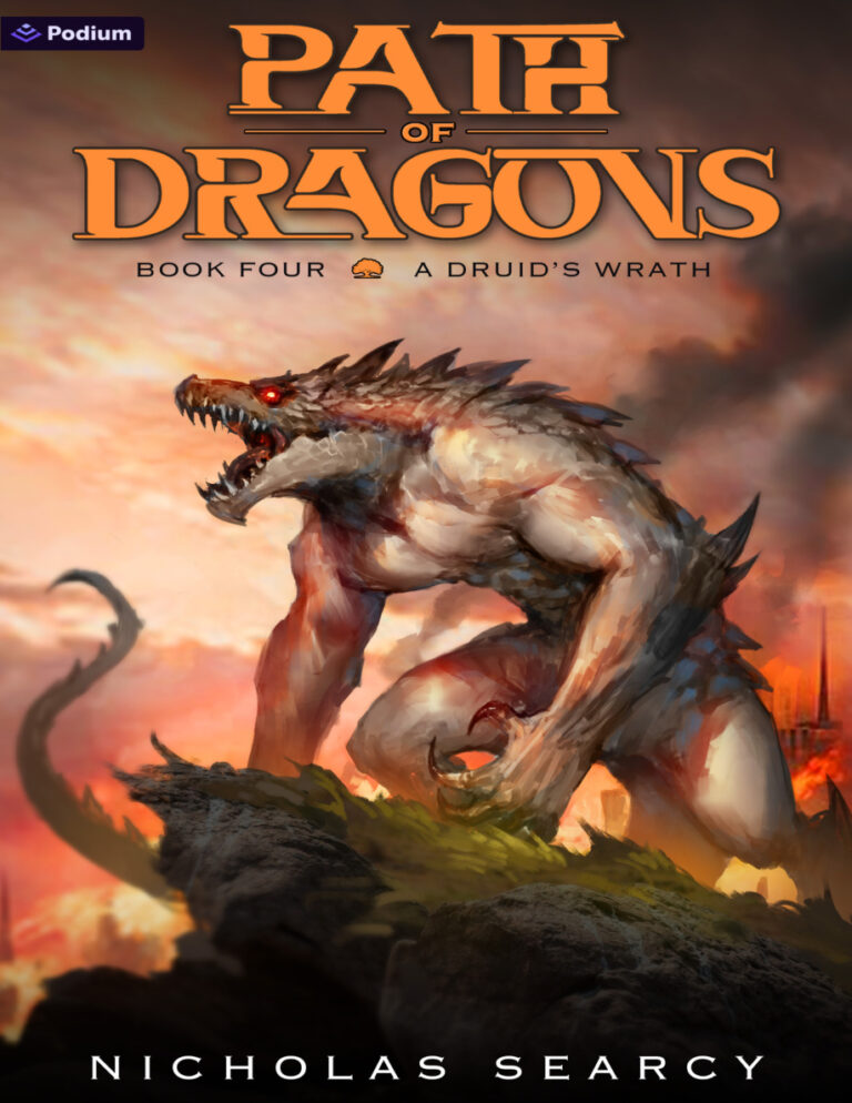 A Druids Wrath Nicholas Searcy Kitap Kapağı
