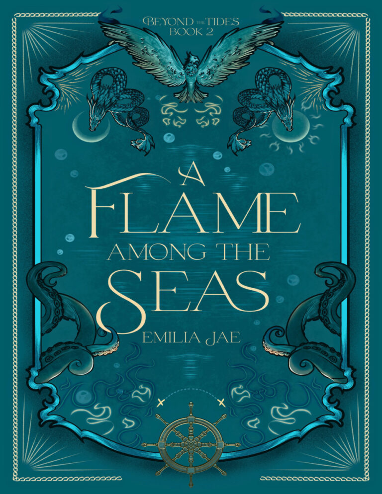 A Flame Among the Seas Emilia Jae Kitap Kapağı