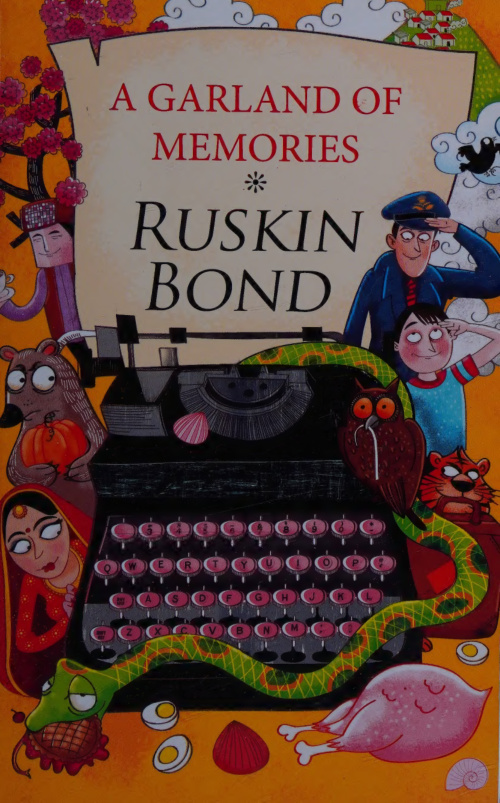 A Garland of Memories Ruskin Bond Kitap Kapağı
