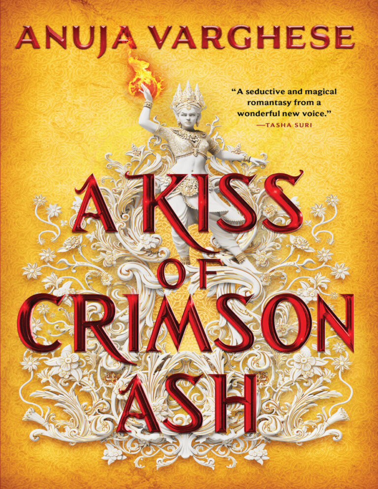 A Kiss of Crimson Ash Anuja Varghese Kitap Kapağı