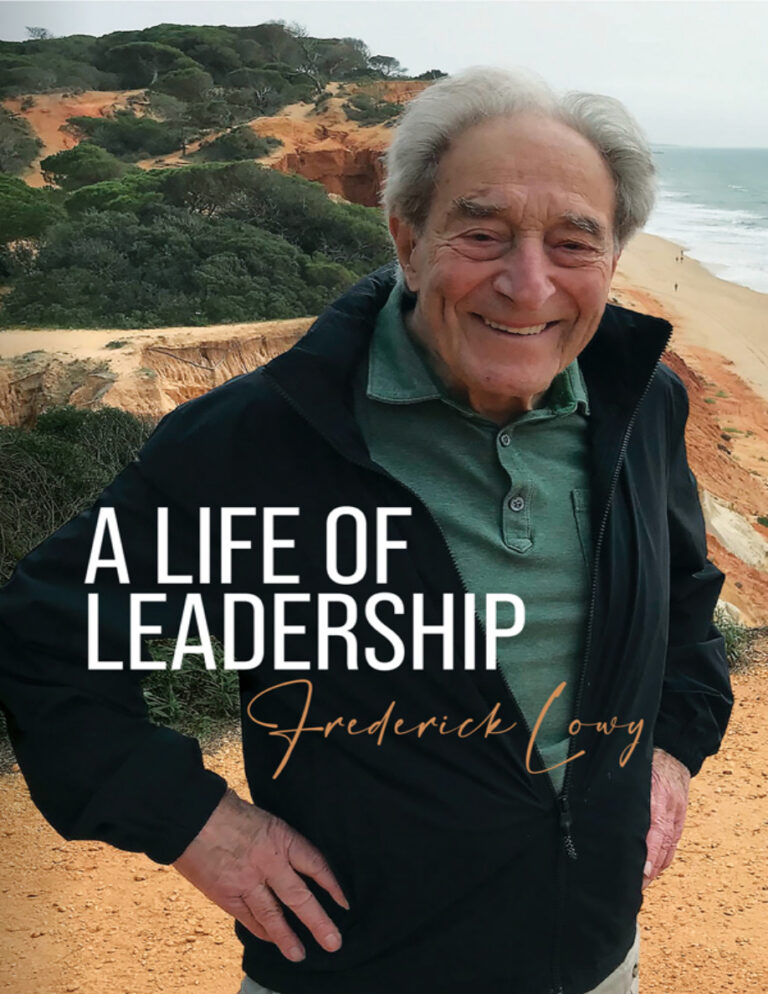 A Life of Leadership Frederick Lowy Kitap Kapağı