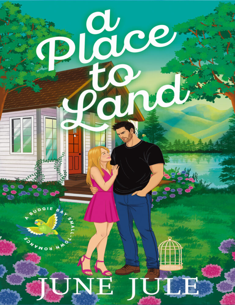 A Place to Land June Jule Kitap Kapağı