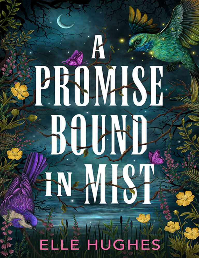 A Promise Bound in Mist Elle Hughes Kitap Kapağı