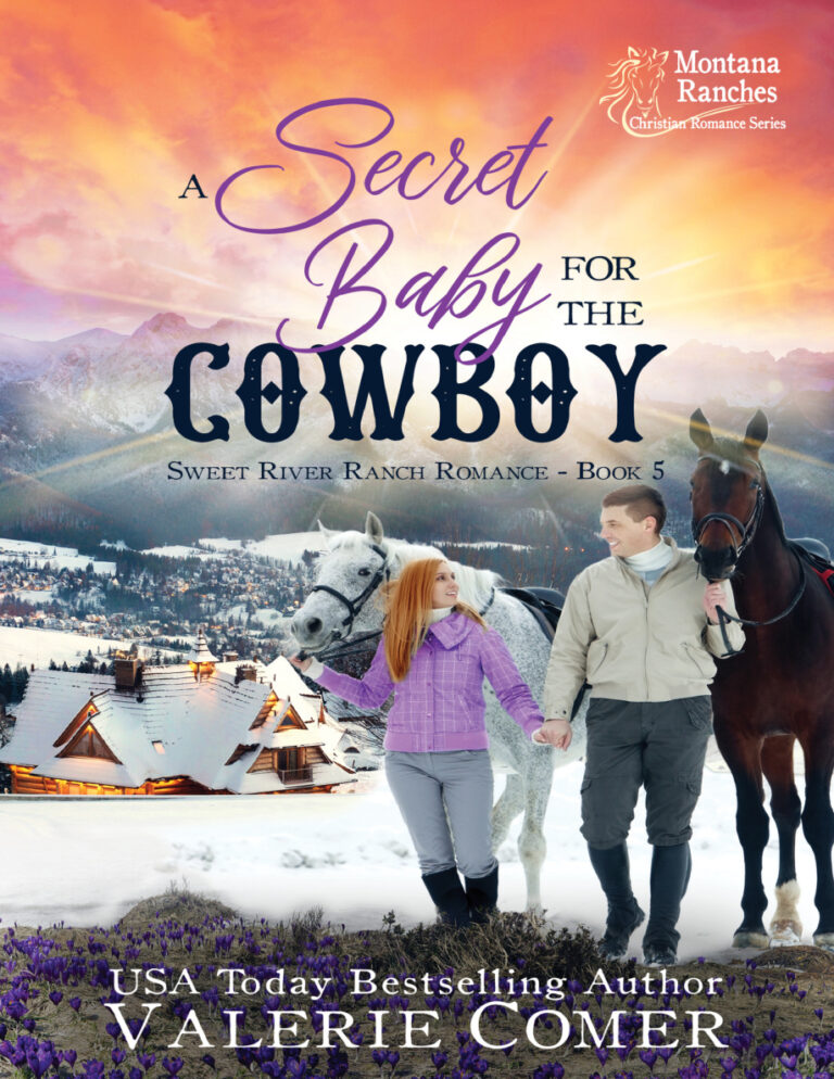 A Secret Baby for the Cowboy Valerie Comer Kitap Kapağı