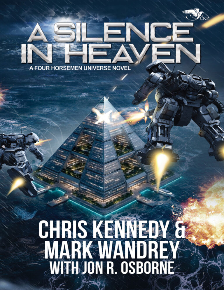 A Silence in Heaven Exodus Book 11 By Chris Kennedy Kitap Kapağı