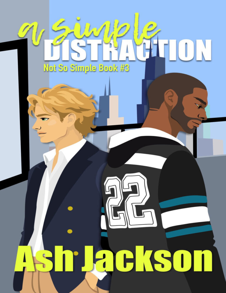 A Simple Distraction Ash Jackson Kitap Kapağı