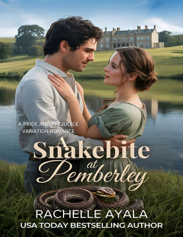 A Snakebite at Pemberley Rachelle Ayala Kitap Kapağı