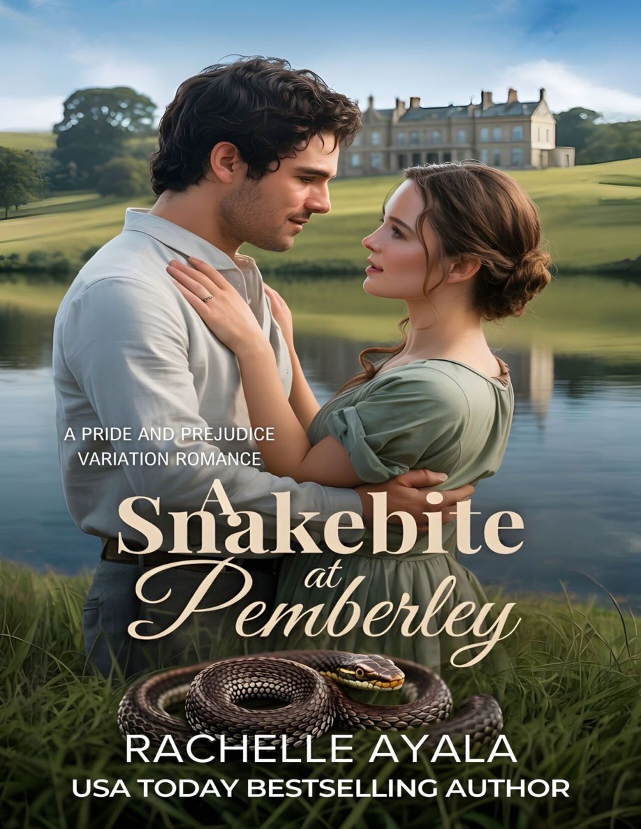 A Snakebite at Pemberley Rachelle Ayala Kitap Kapağı