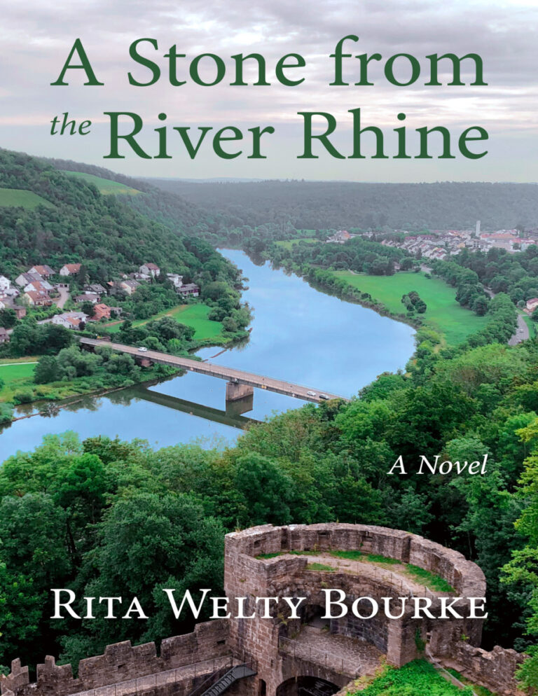 A Stone from the River Rhine Rita Welty Bourke Kitap Kapağı