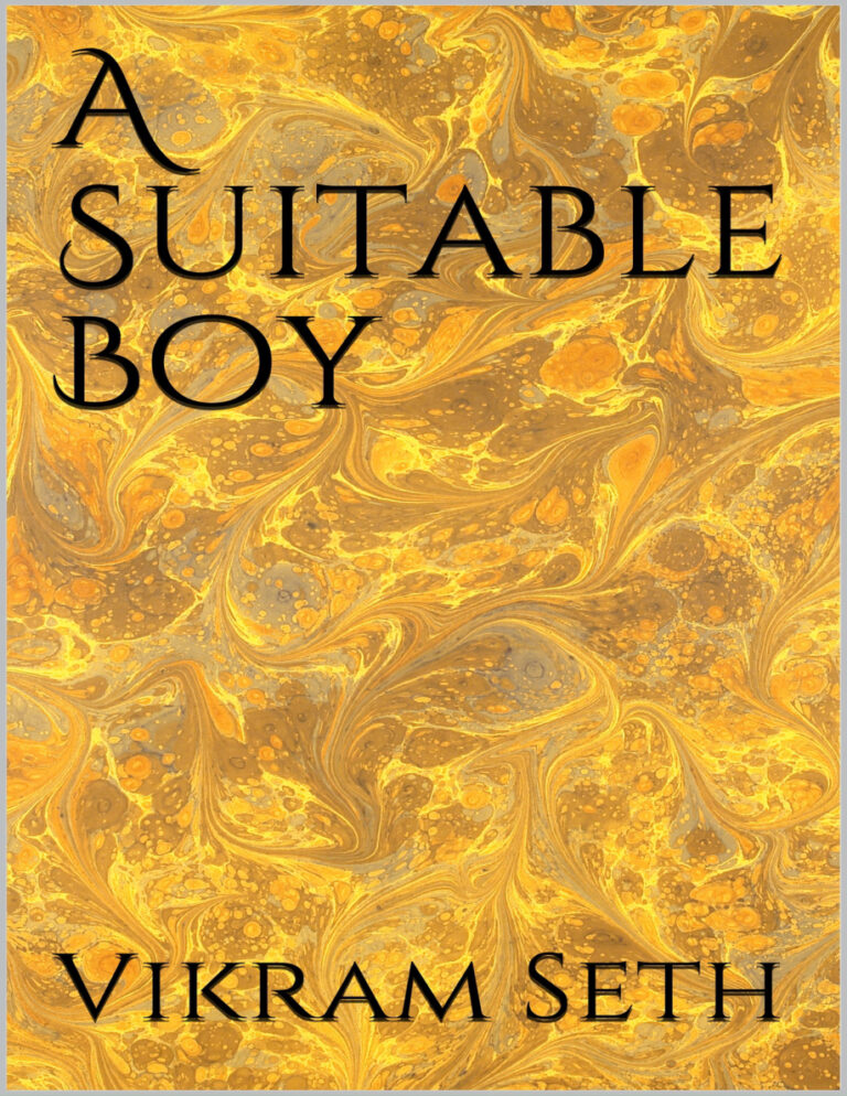 A Suitable Boy Vikram Seth Kitap Kapağı