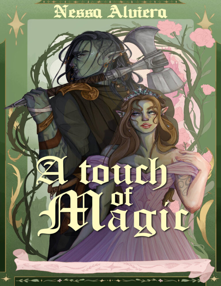 A Touch of Magic Nessa Alviera Kitap Kapağı