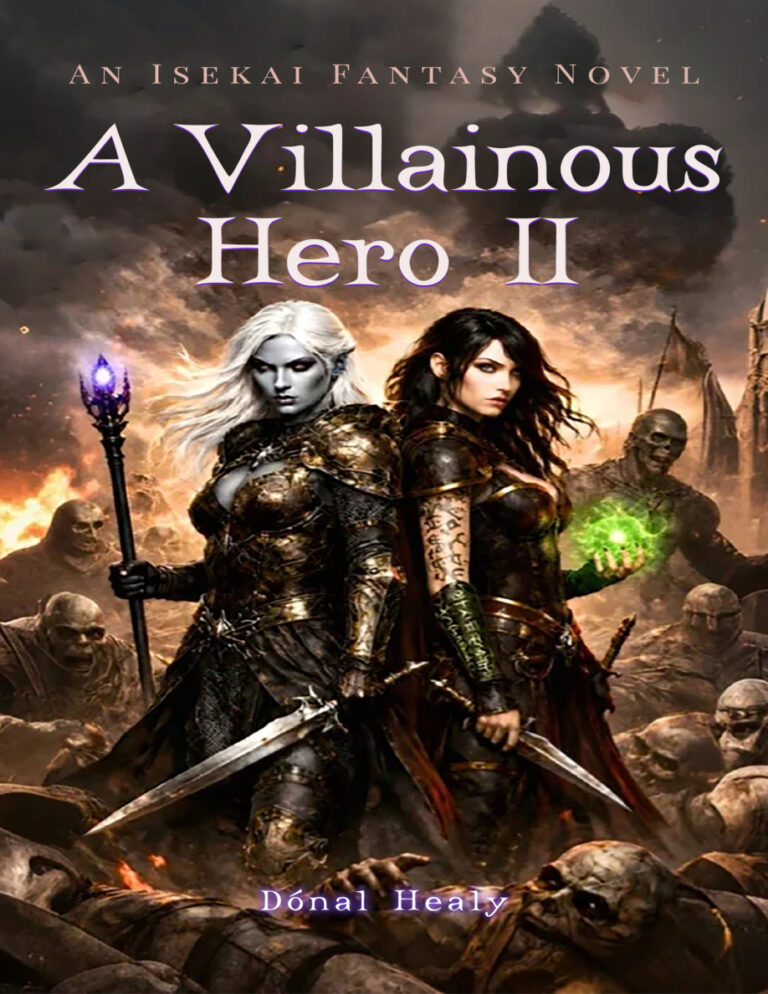 A Villainous Hero II Donal Healy Kitap Kapağı