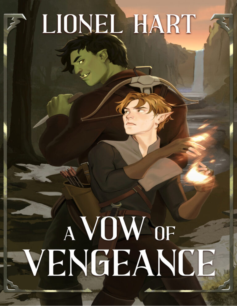 A Vow of Vengeance Lionel hart Kitap Kapağı