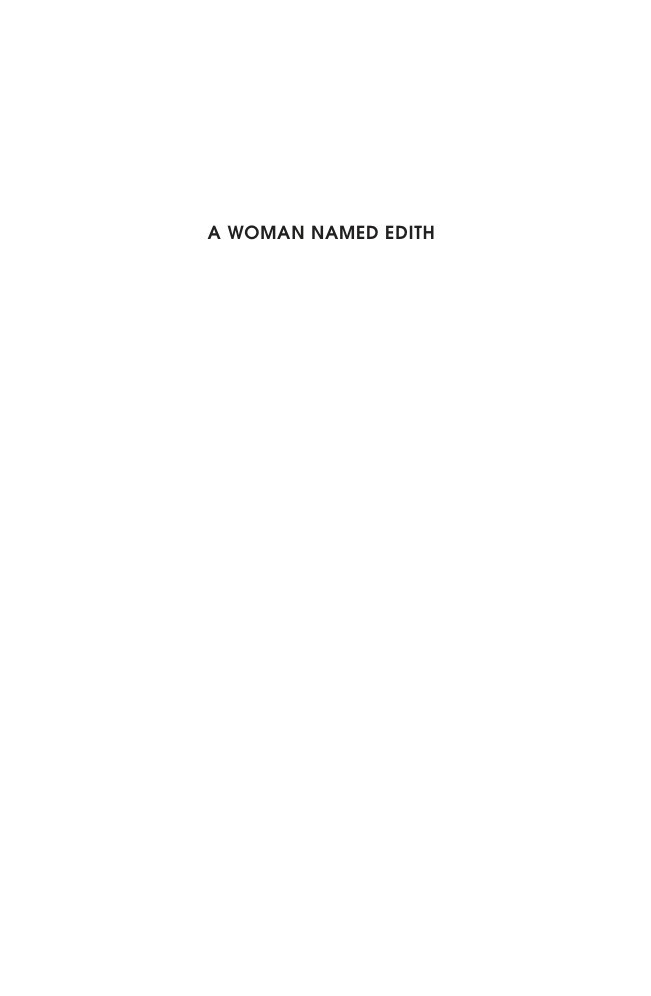 A Woman Named Edith Daria Santini Kitap Kapağı