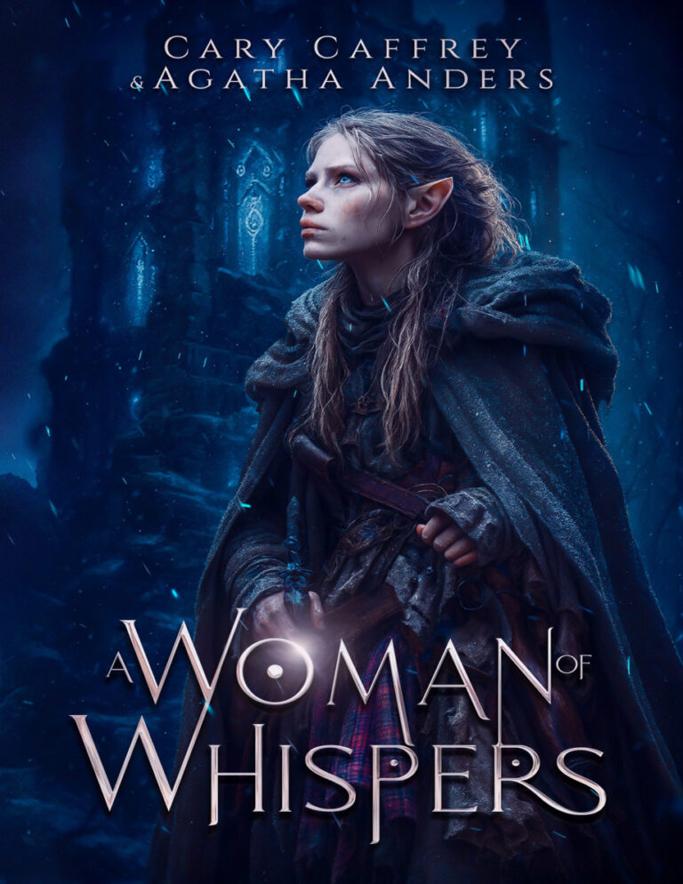 A Woman of Whispers Cary Caffrey Kitap Kapağı