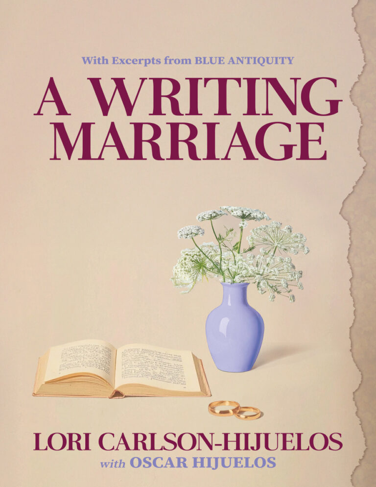 A Writing Marriage Lori Carlson Hijuelos Kitap Kapağı