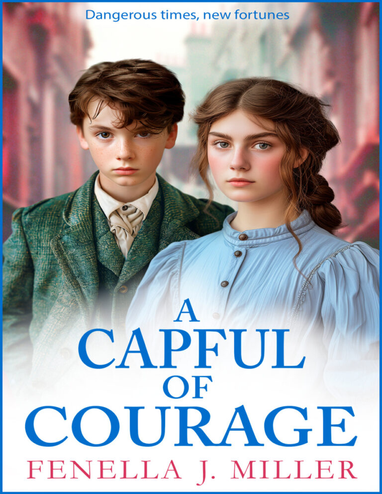 A capful of courage Fenella J Miller Kitap Kapağı
