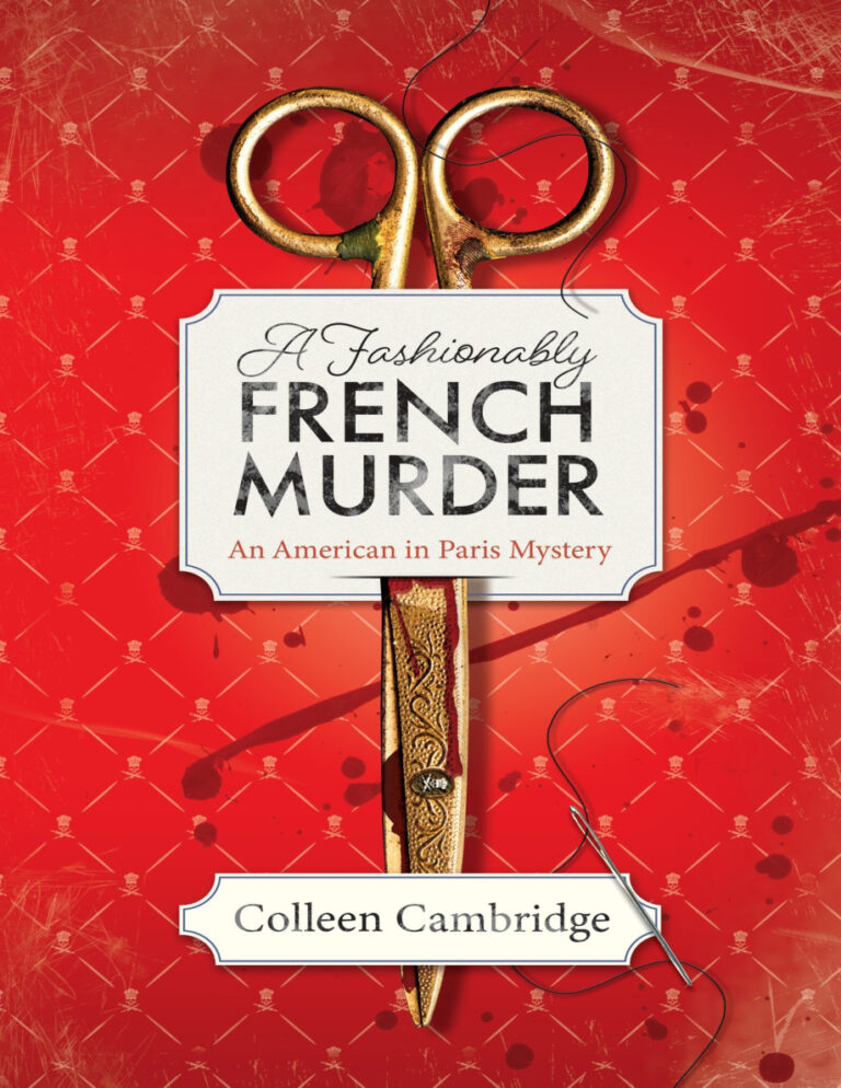 A fashionably French murder Colleen Cambridge Kitap Kapağı