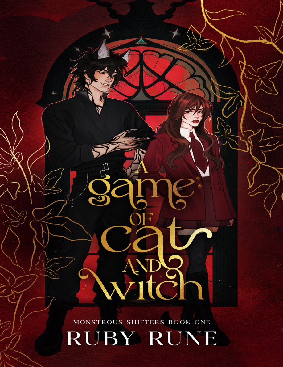 A game of cat and witch Ruby Rune Kitap Kapağı