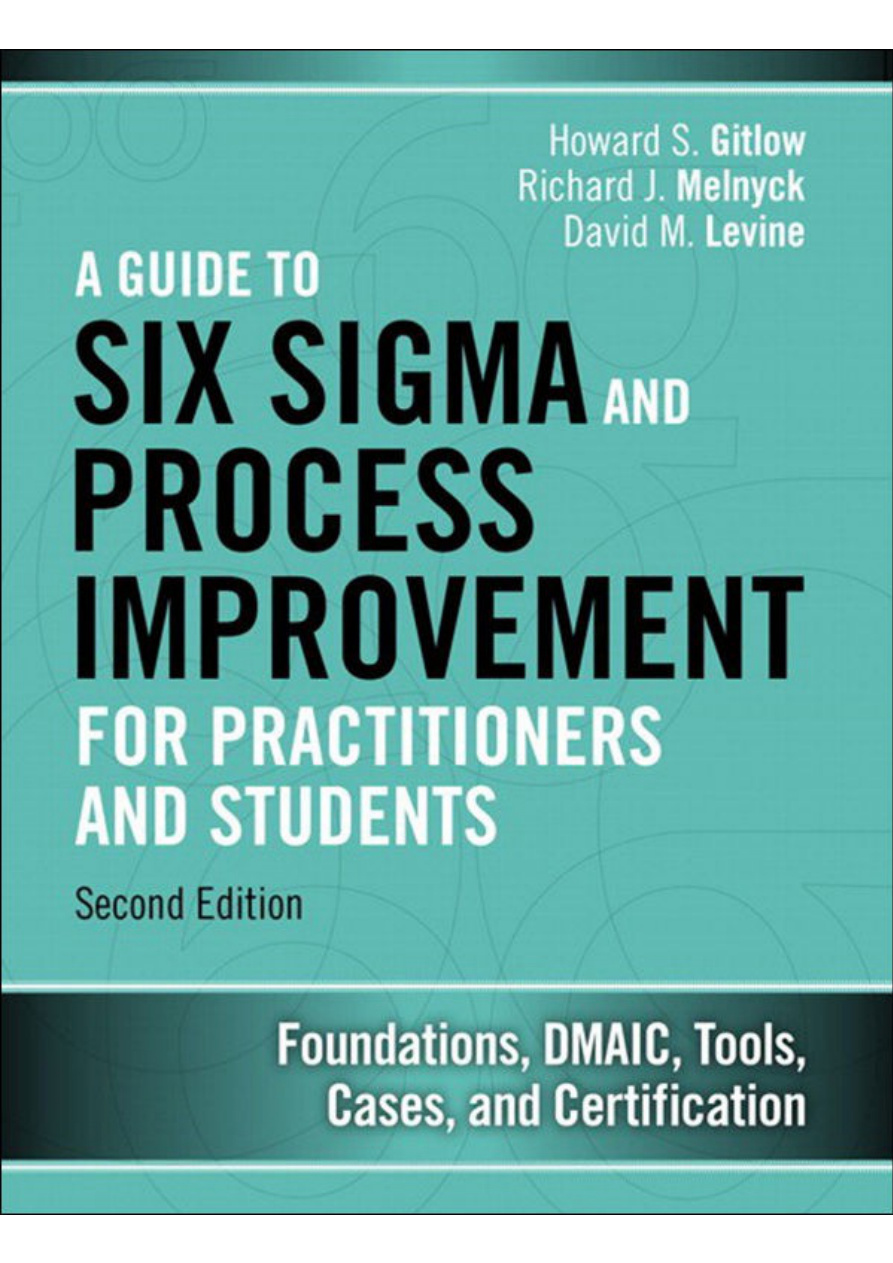 A Guide to Six Sigma and Process Improvement PDF Download