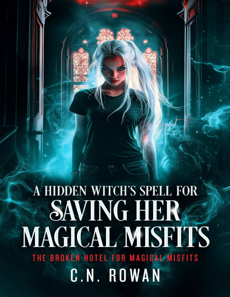 A hidden witchs spell for saving her magical misfits CN Rowan Kitap Kapağı