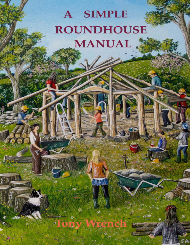 A simple roundhouse manual Tony Wrench Kitap Kapağı