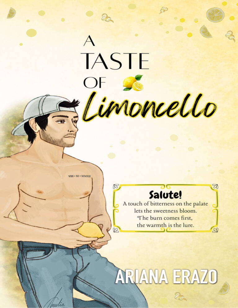 A taste of limoncello Ariana erazo Kitap Kapağı