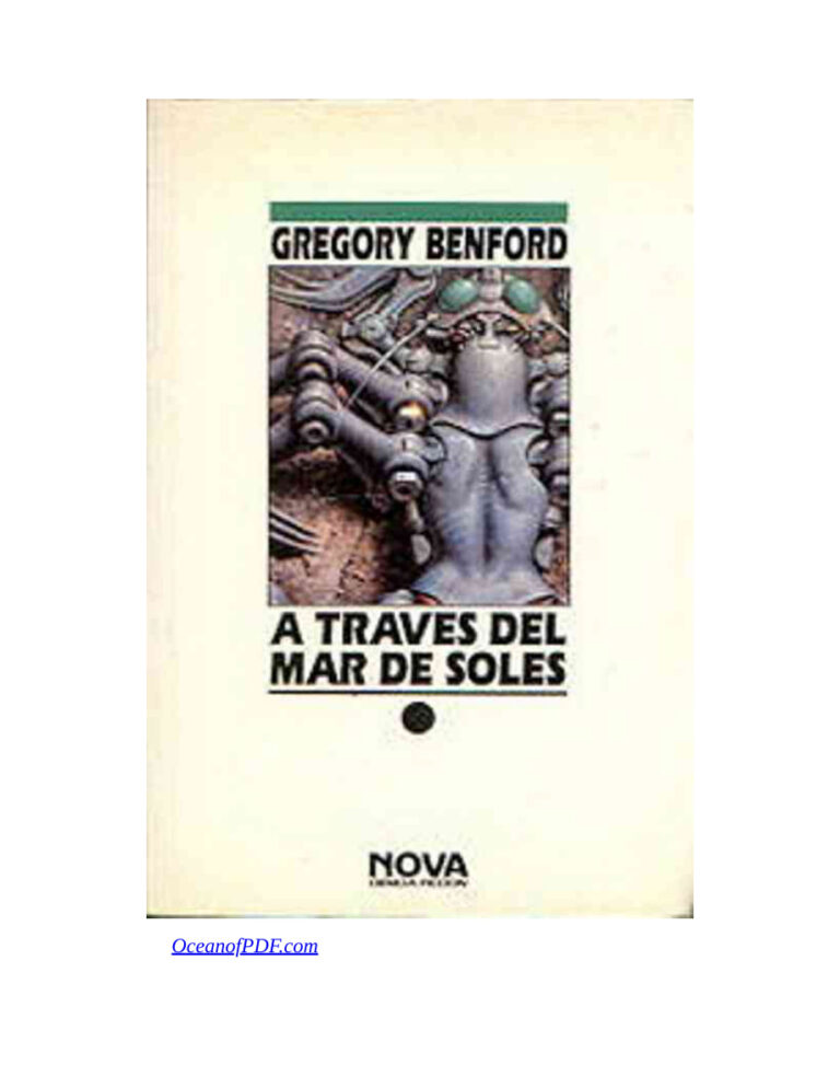 A traves del mar de soles Benford Gregory Kitap Kapağı
