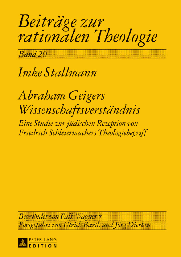 Abraham Geigers Wissenschaftsverständnis PDF Download
