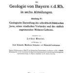 Abriss der Geologie von Bayern r d Rh in sechs Abteilungen German Edition Lothar Reuter Kitap Kapağı