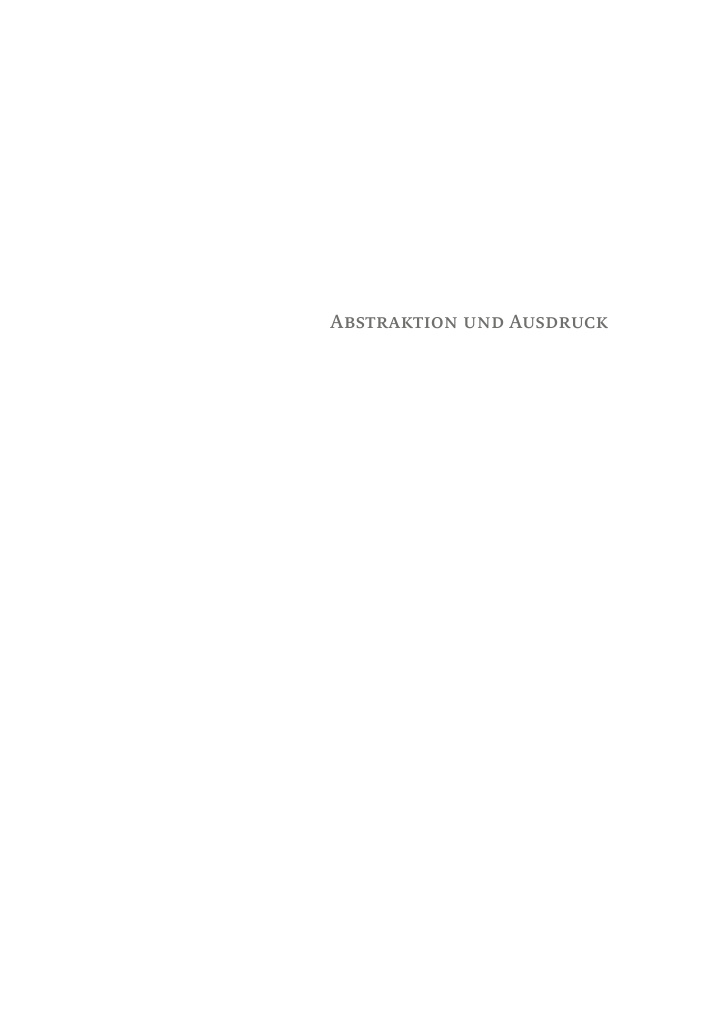 Abstraktion und Ausdruck PDF Download