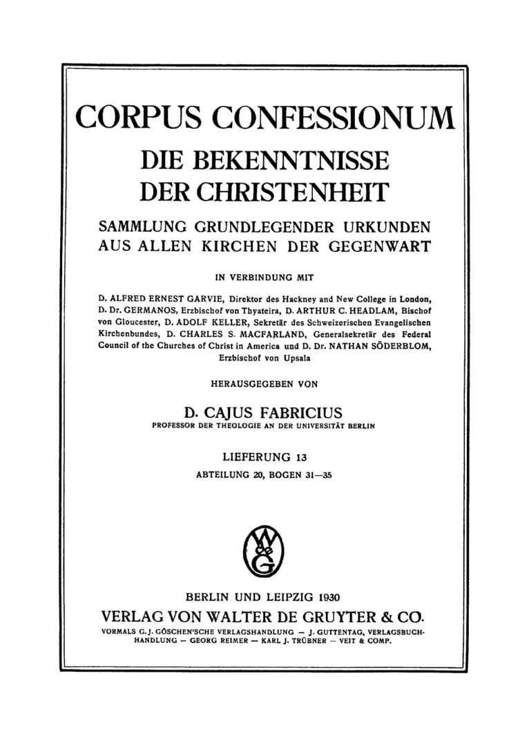 Abteilung 20 Englische Evangelisationsgemeinschaften Bogen 31 35 German Edition Cajus Fabricius Kitap Kapağı