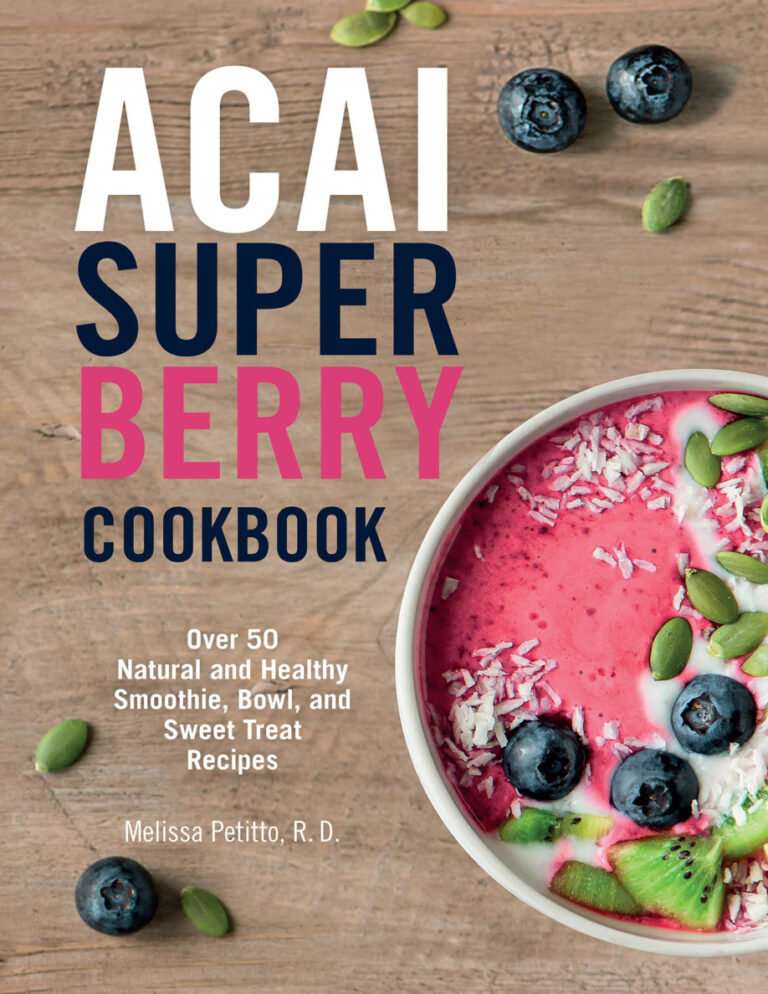 Acai super berry cookbook Melissa petitto Kitap Kapağı
