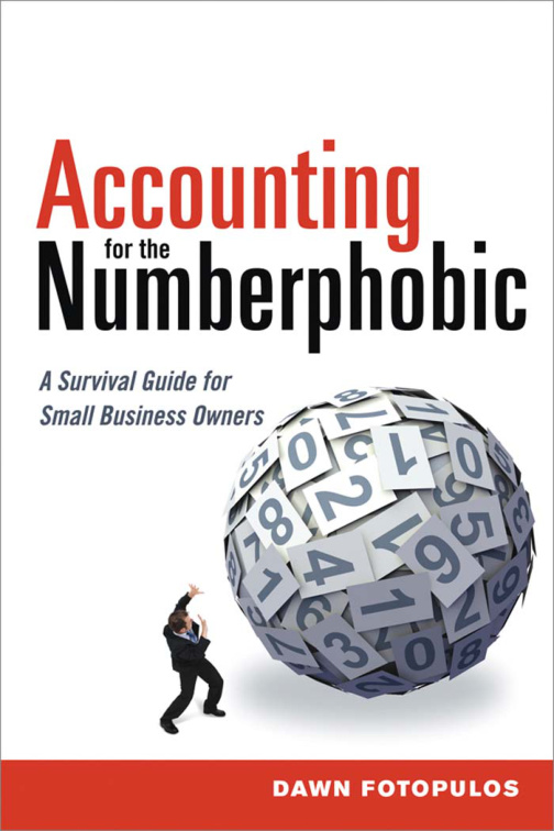 Accounting for the Numberphobic Dawn Fotopulos Kitap Kapağı