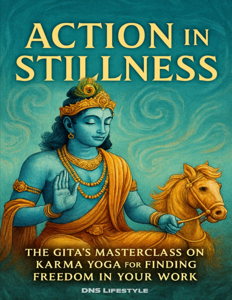 Action in Stillness DNS Lifestyle English Kitap Kapağı