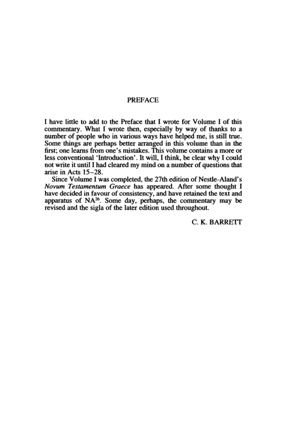 Acts Volume II German Edition CK Barrett Kitap Kapağı