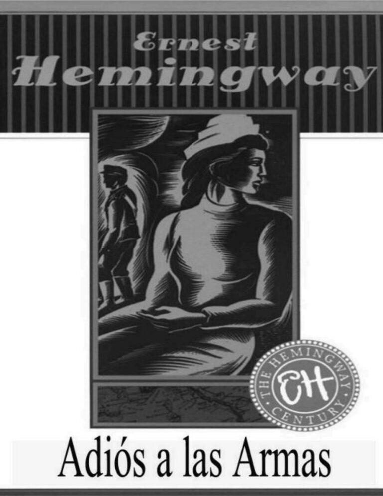 Adios a las armas Hemingway Ernest Kitap Kapağı