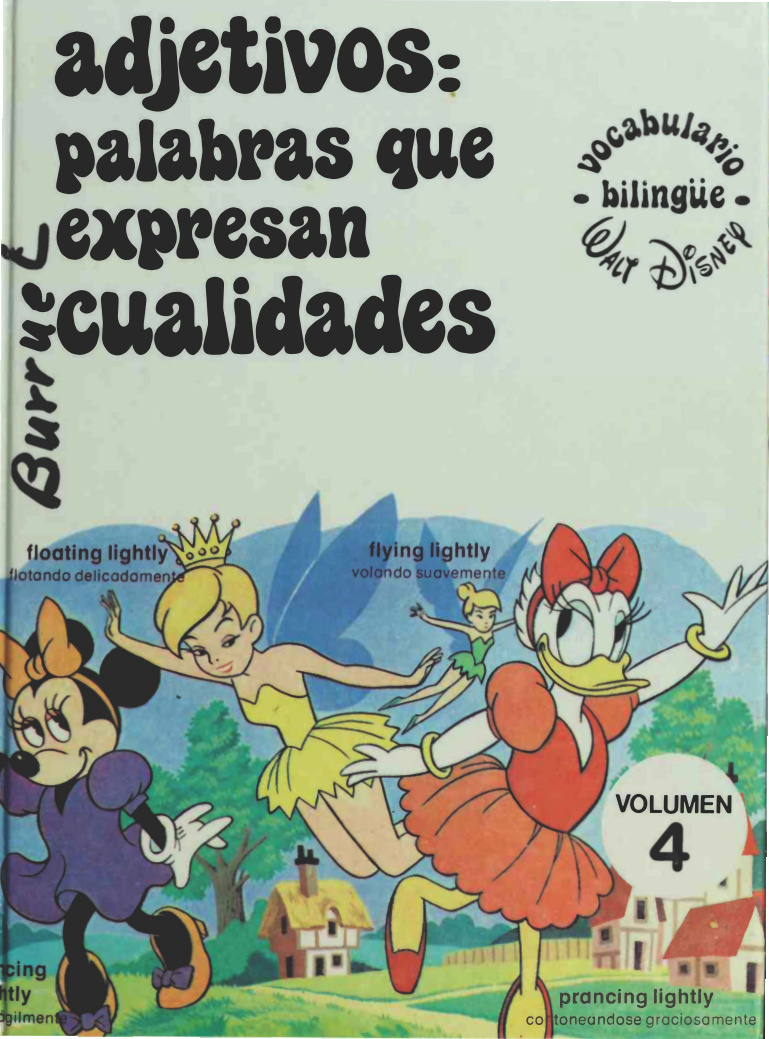 Adjetivos palabras que expresan cualidades vol 4 Spanish Edition Jose Lopez Andrade Kitap Kapağı