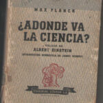 Adonde va la Ciencia Spanish Edition Max Planck Kitap Kapağı