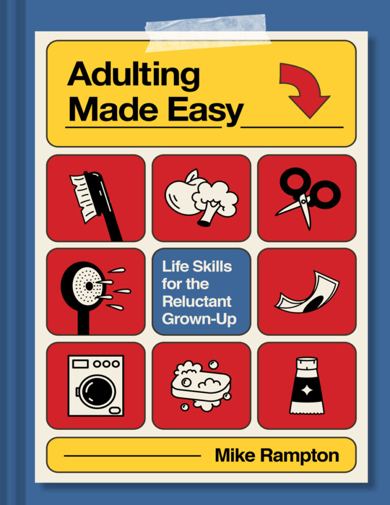 Adulting Made Easy Mike Rampton Kitap Kapağı