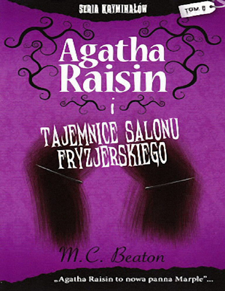 Agatha Raisin 08 Agatha Raisin i tajemnice salonu fryzjerskiego M C Beaton Kitap Kapağı