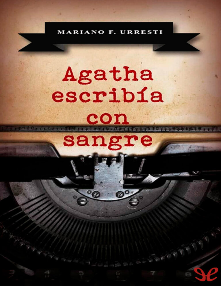 Agatha escribia con sangre Mariano Fernandez Urresti Kitap Kapağı