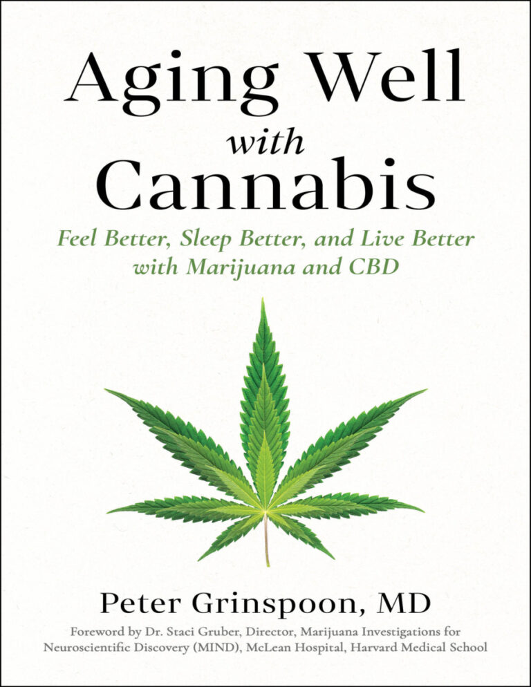 Aging Well with Cannabis Peter Grinspoon Kitap Kapağı