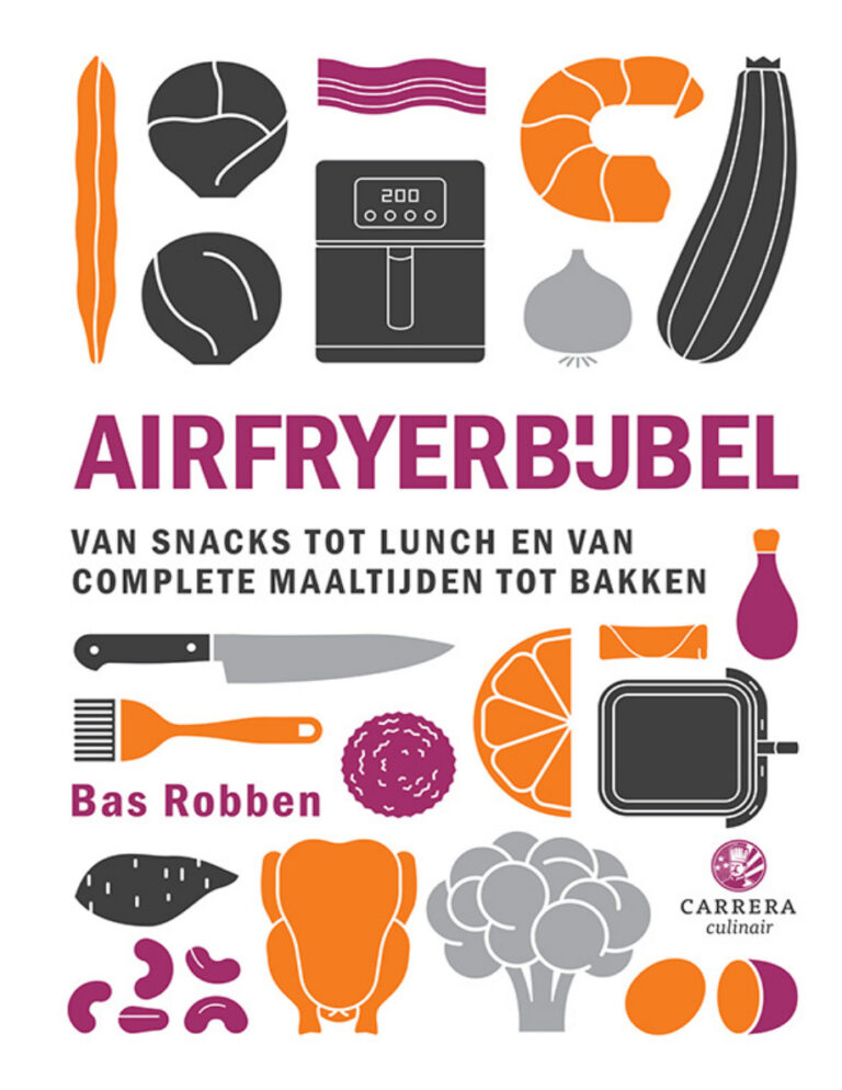 Airfryerbijbel Dutch Edition Bas Robben Kitap Kapağı