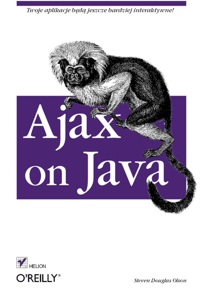 Ajax on Java Polish Edition Steven Olson Kitap Kapağı