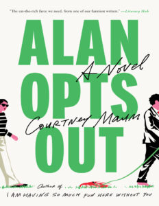 Alan Opts Out Courtney Maum Kitap Kapağı