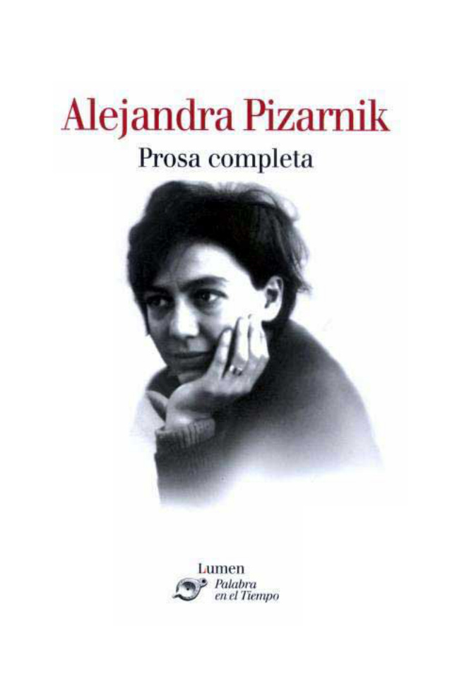 Alejandra Pizarnik: Prosa completa PDF Download