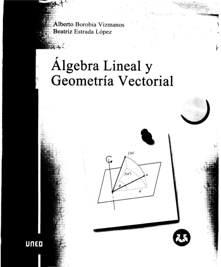 Algebra Lineal y Geometria Vectorial Spanish Edition Alberto Borobia Vizmanos Kitap Kapağı