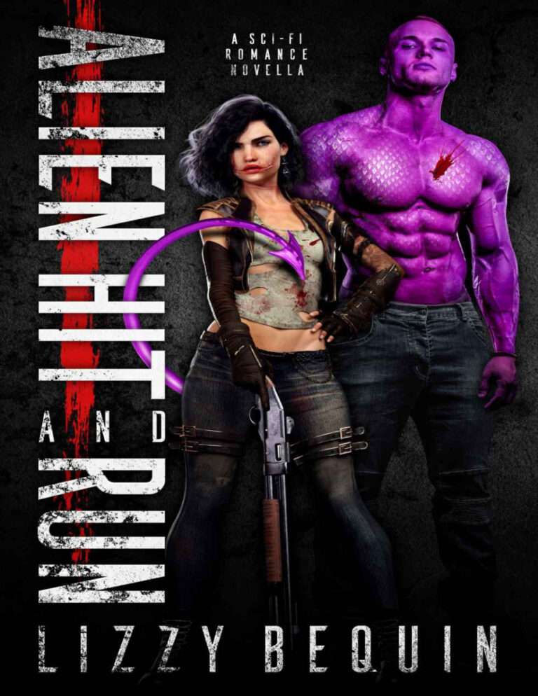 Alien hit and run Lizzy Bequin Kitap Kapağı