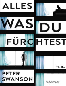 Alles was du furchtest German Edition Peter Swanson Kitap Kapağı